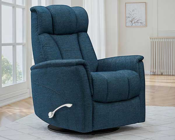 Dark Teal Recliner That Swivels & Glides Dark Teal Recliner That Swivels & Glides