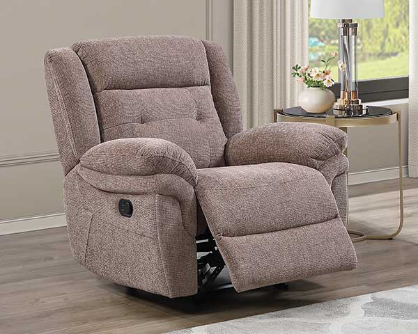 Recliner Glider Brown second view