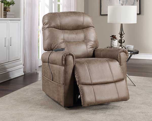 Power Lift Recliner With Dual Motor Camel