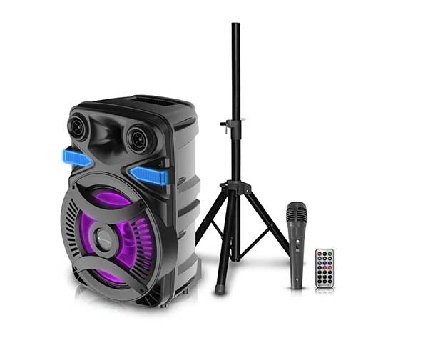 Bluetooth Speaker With Tripod-Microphone 15"