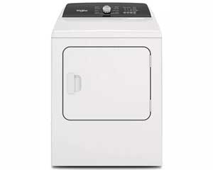 Electric Moisture Sensing Dryer with Steam 7' White