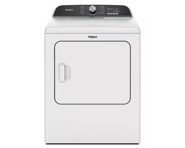 White Electric Dryer HE 7' White Electric Dryer HE 7'