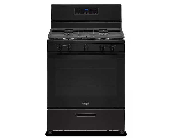 Black Gas Range Kitchen Stove Black Gas Range Kitchen Stove