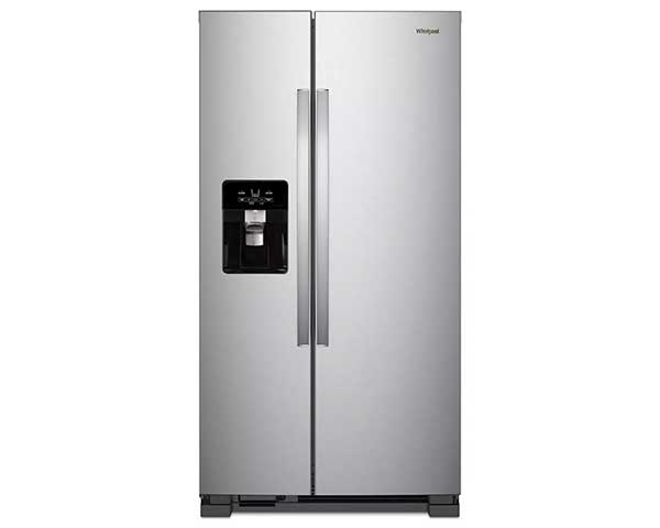 Side-By-Side Refrigerator Stainless 25'