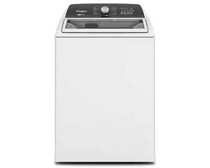 White Top Load Washer With Removable Agitator 4.7'